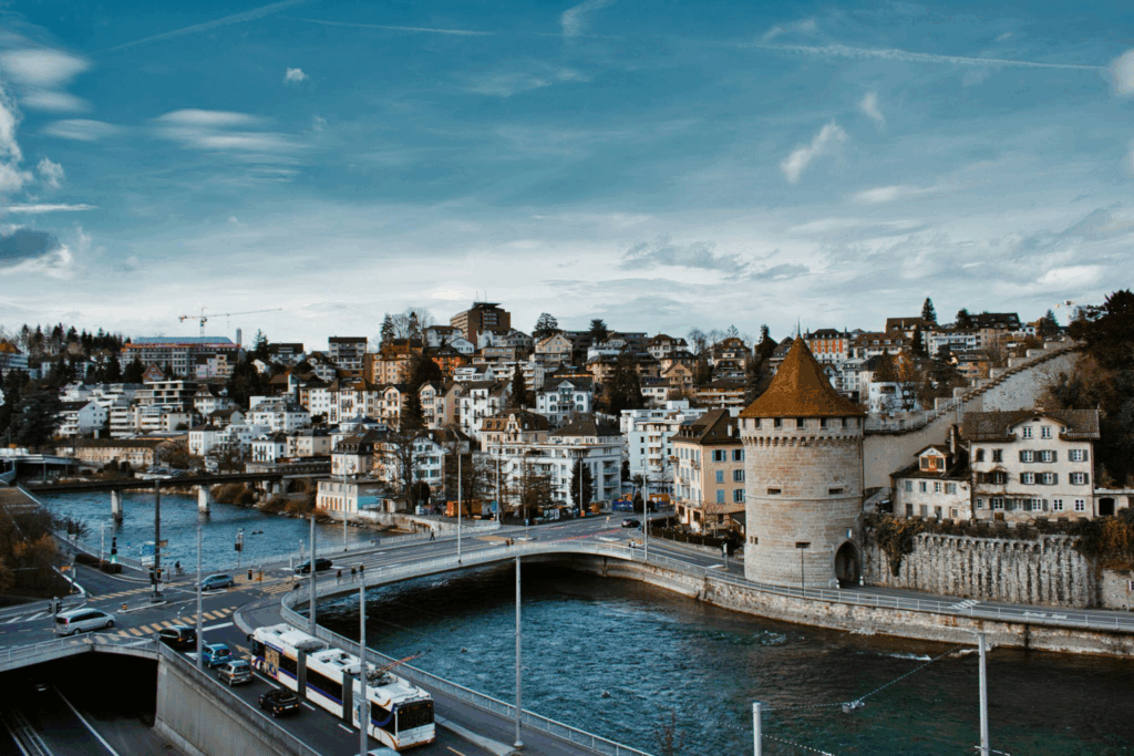 View of Lucerne, Switzerland