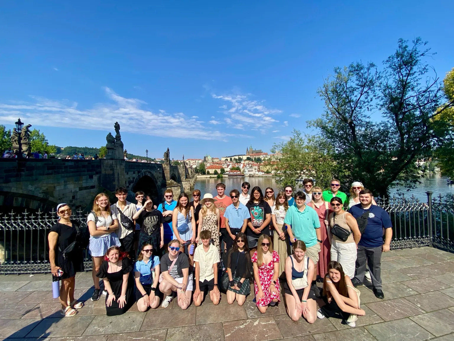 AMA Empire–Liberty Tour 2025 participants posing together