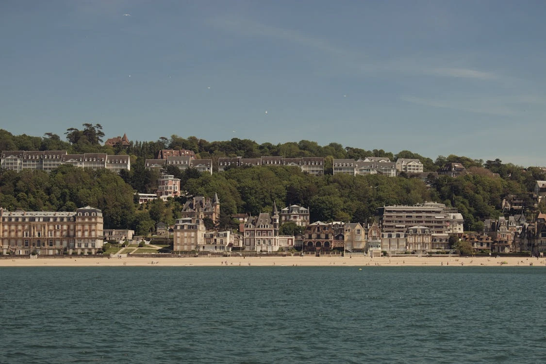 Coastal town in France.