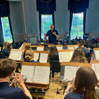 Student musicians gain confidence through focused ensemble performance.